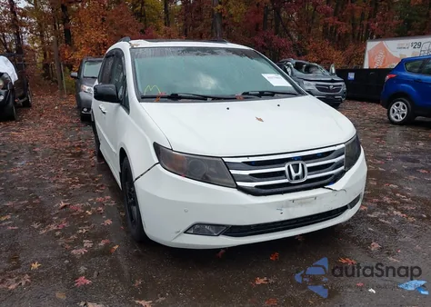2012 Honda Odyssey Touring/Touring Elite из США, поврежденный, VIN 5FNRL5H93CB112750